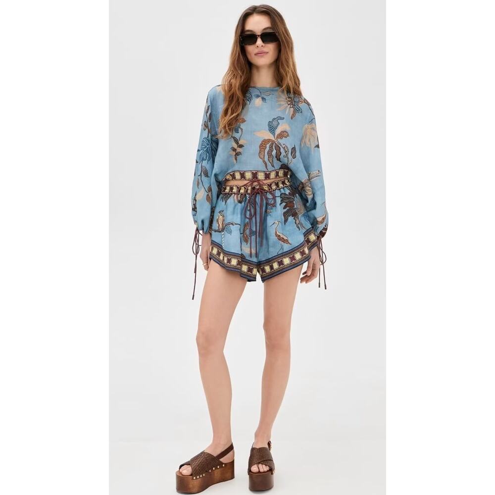 Alemais Georgie Linen Shorts - Picture 6 of 11